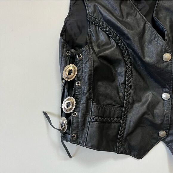 Vintage Walter Dyer Leather Vest - Picture 4 of 14